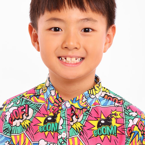 Boys Shirts Multi Boom