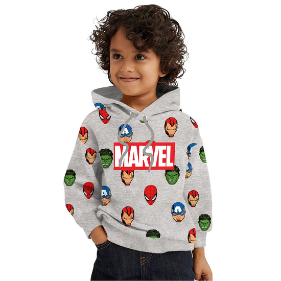 Marvel Grey Boys Hoodie