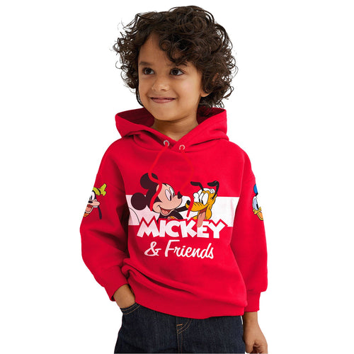 Mickey & Friends Red Boys Hoodie