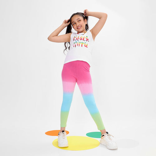 Girls Printed legging Clothing set