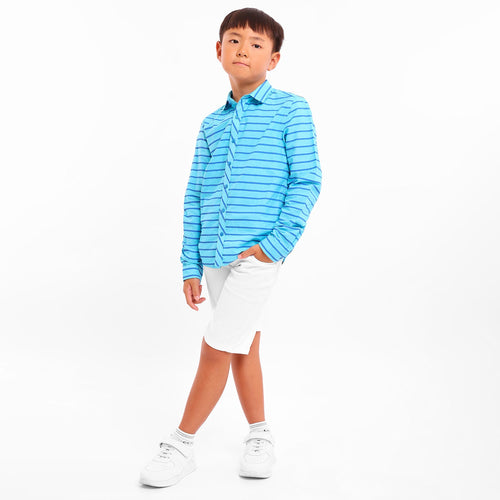 Boys Blue Stripes Shirts