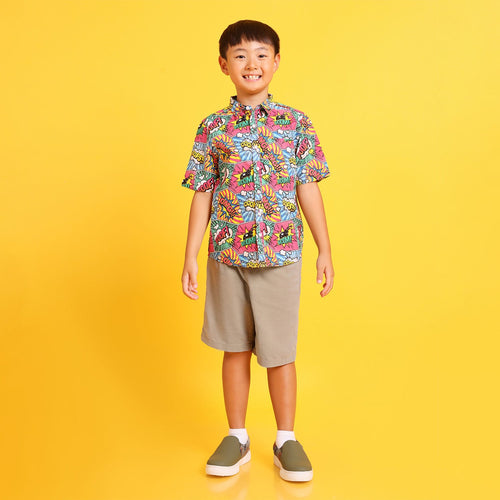 Boys Shirts Multi Boom