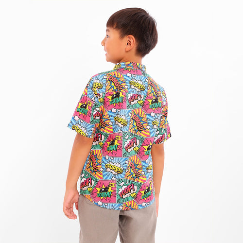 Boys Shirts Multi Boom