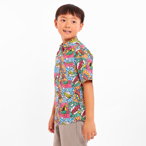 Boys Shirts Multi Boom