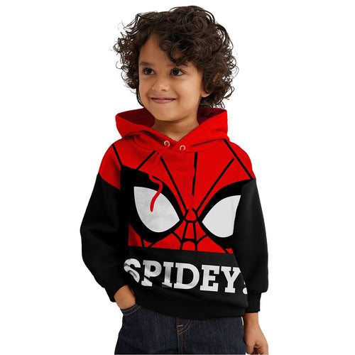 Spidey! Black&Red Boys Hoodie