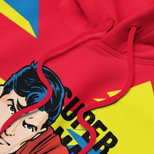 Superman Red Boys Hoodie