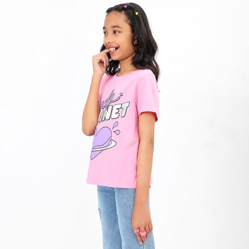 Lovely Printed Girls Tshirt