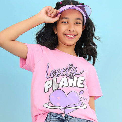 Lovely Printed Girls Tshirt