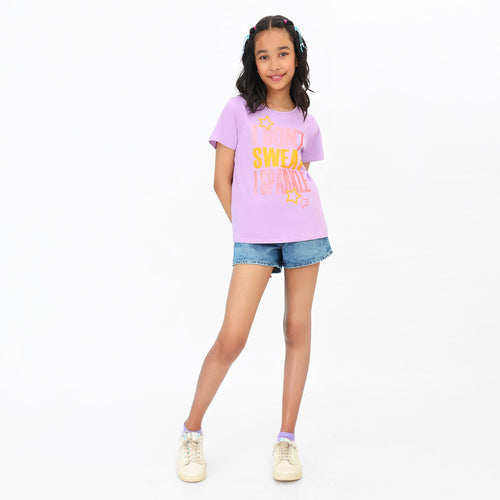 Sparkle Pink Girls Tshirt