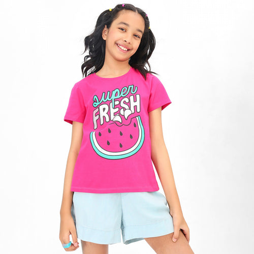Super Fresh Girls Tshirt