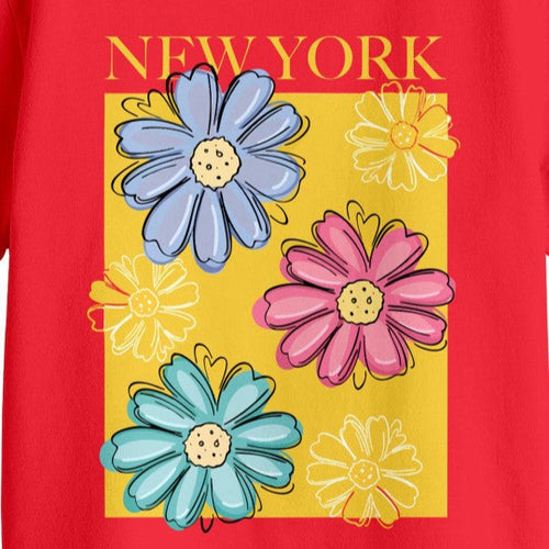 Girls Graphic Printed Tees