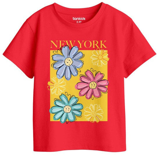 Girls Graphic Printed Tees