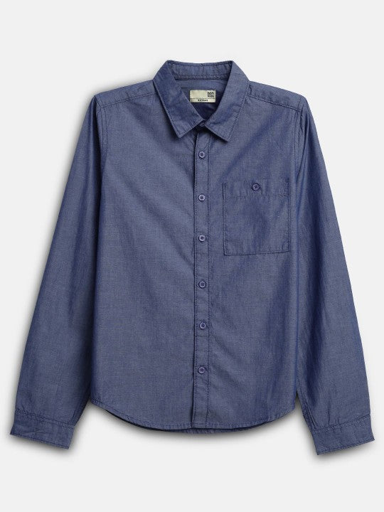 Boys Shirt DENIM BLUE-BON11128