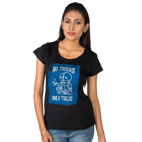 No Tricks Only Treat Tee For Women