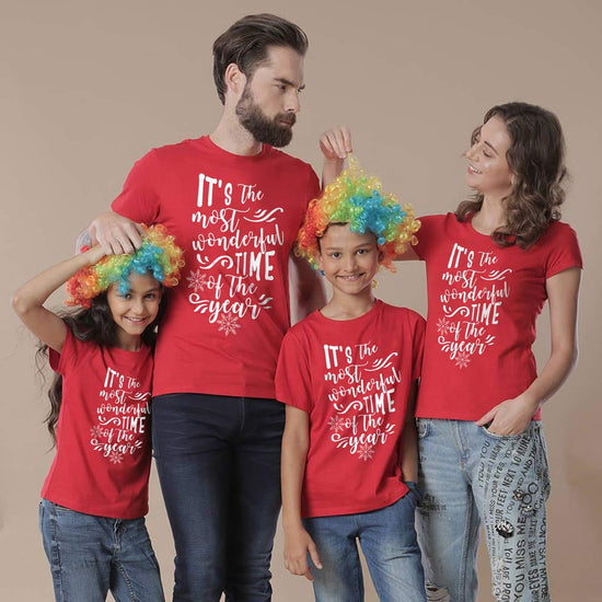 The Most Wonderful Time Of The Year, Family Tees