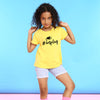 Unplug, Matching Travel Tees For Girl