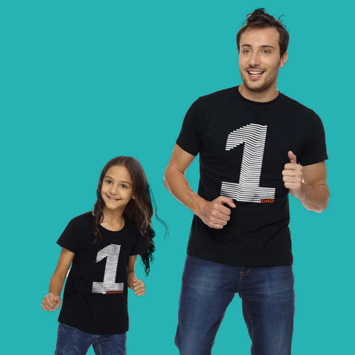 One Dad & One Daughter  Tees