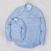 Father/Son Light blue printed denim shirt