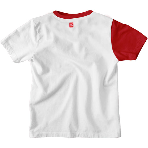 Superman Red/White Boys Tshirt