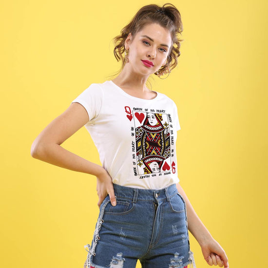 King/Queen Of My Heart, Matching Couples Tees For Women