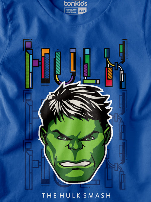 Hulk Blue Boys Tshirt