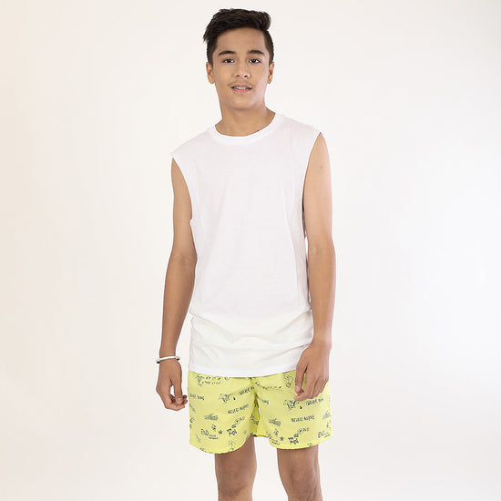 Text Me (Yellow), Matching Boxers For Son