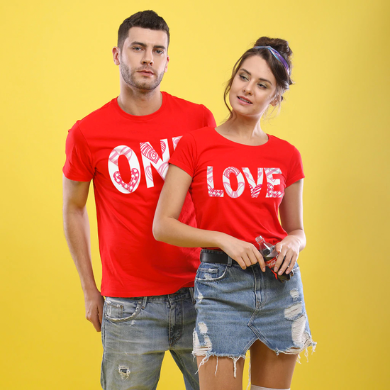 One Love Couple Tees