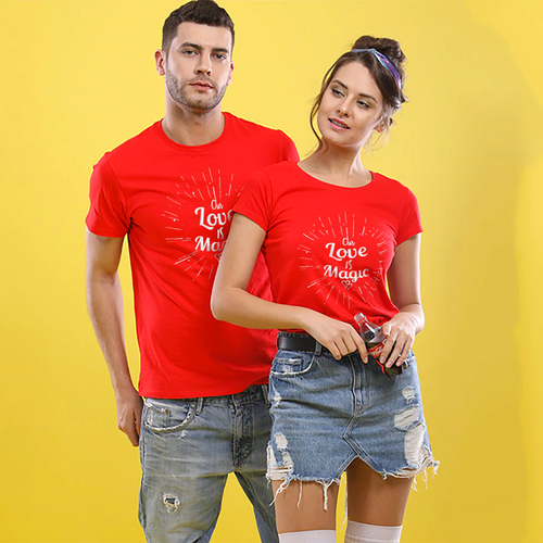 Our Love Is Magic Couple Tees