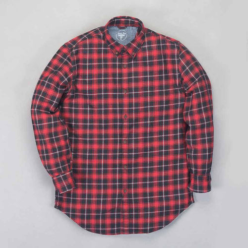 Scottish checks flannel full sleeve shirts for father son