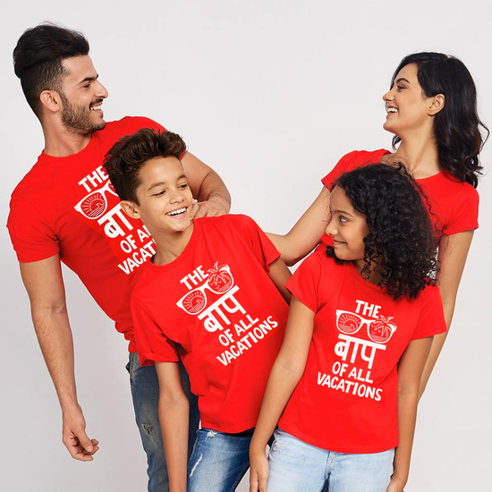 The Bap Of Vacations, Matching Travel Tees