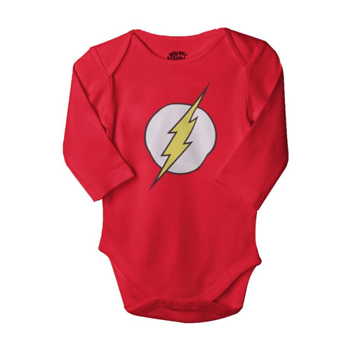 Superman Batman Flash Set Of 3 Assorted Bodysuits For The Baby