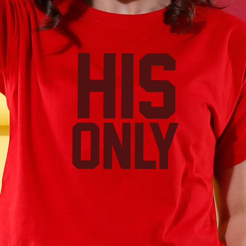 His Only/Her One, Couple Crop Top & Tees