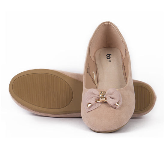 Happy In Suede Matching  Ballerinas For Mom And Daughter
