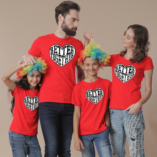 Better Together Family Matching Tees