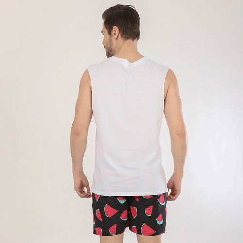 Watermelon Print Boxers For Men