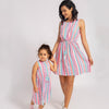 Boho Cinched Waist Dress For Mom & Daughter