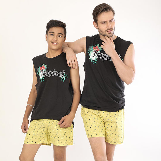 Random Things (Yellow), Matching Boxers For Dad And Son