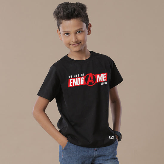 We Are In Endgame, Marvel Tee For Boys