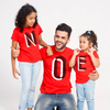 ONE, Matching Red Dad and Daughter's tees