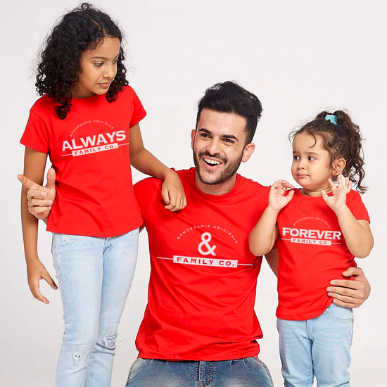 Family & Co., Matching Dad and Daughter's tees