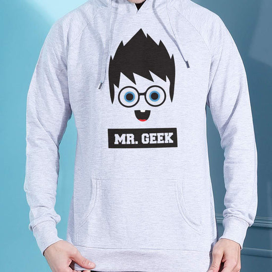 Mr. Geek Hoodie For Men