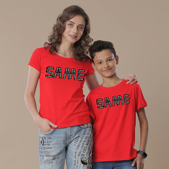 Same Same, Mom And Son Tees