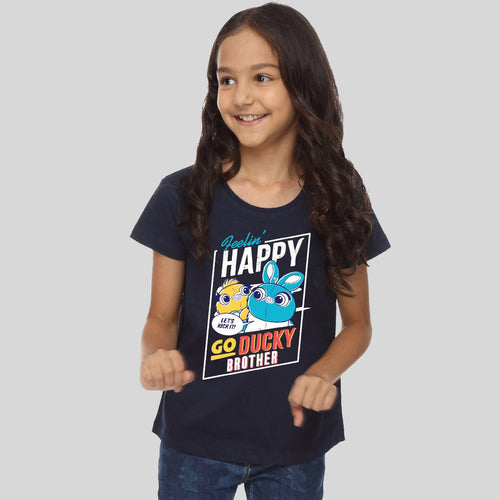 Happy Go Ducky, Matching Disney Tees For Girl