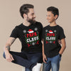 Family Claus Dad And Son Tees