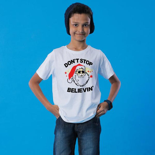 Don’t Stop Believing Tees For Boy