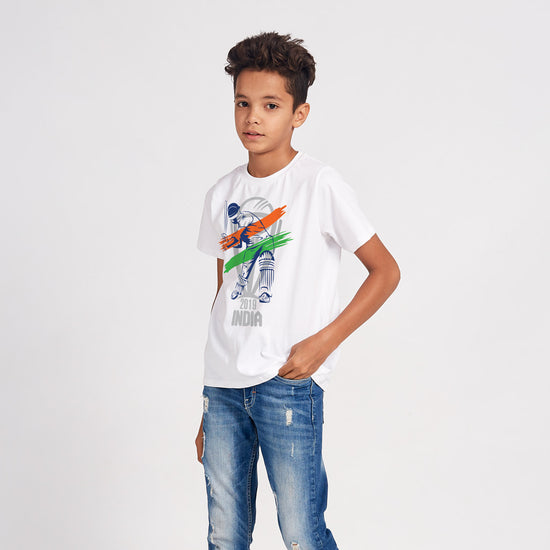 India 2019, Matching Tees For Dad And Son's For Kid Son