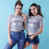 Wanted And Wild, Matching Crop Tops For Bffs