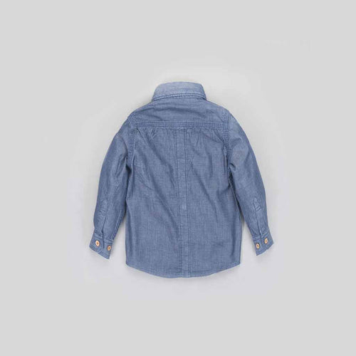 Father/Son Denim Washed Full Sleeve Shirt