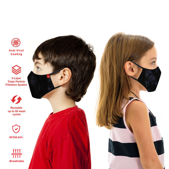 Pack Of-6 Kids Anti-viral Reusable Mask (4-8Y)