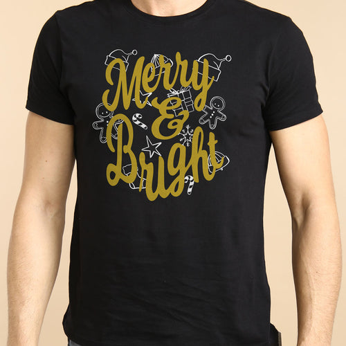 Merry And Bright Family Tees